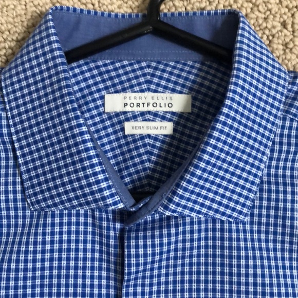 Perry Ellis Button Down shirt - slim fit - Picture 3 of 5